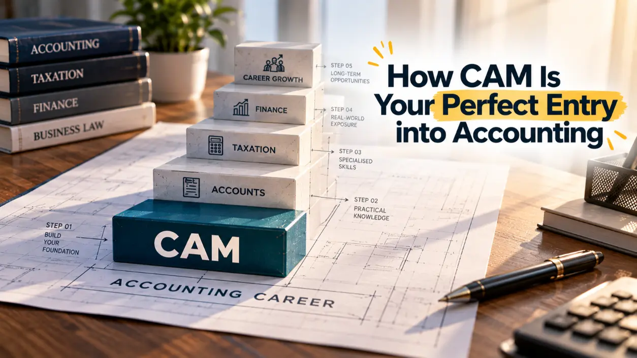 How CAM Is Your Perfect Entry into Accounting How CAM Is Your Perfect Entry into Accounting